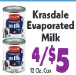 Marino's Supermarket Krasdale Evaporated Milk offer
