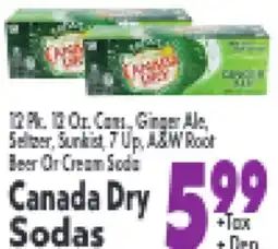 Marino's Supermarket Canada Dry Sodas offer