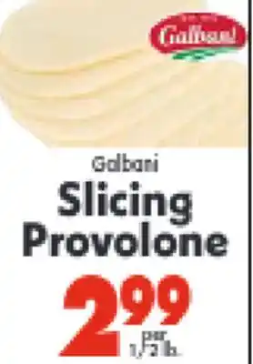 Marino's Supermarket Galbani Slicing Provolone offer
