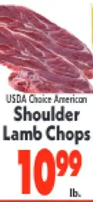 Marino's Supermarket USDA Choice American Shoulder Lamb Chops offer