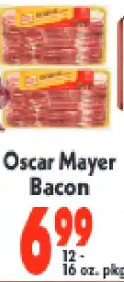 Marino's Supermarket Oscar Mayer Bacon offer