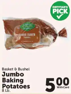 Food City Basket & Bushel Jumbo Baking Potatoes offer