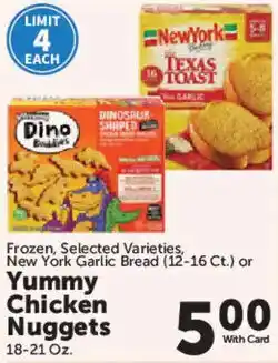 Food City Dino Nuggets Yummy Chicken Nuggets offer