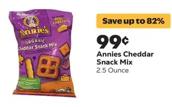 Grocery Outlet Annie's Cheddar Snack Mix offer
