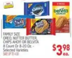 Ingles Markets Oreo, Nutter Butter, Chips Ahoy! or Belvita offer