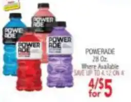 Ingles Markets Powerade offer