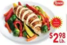 Ingles Markets Tyson chicken breast offer