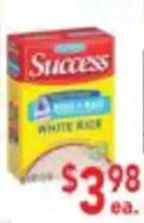 Ingles Markets Success white rice offer