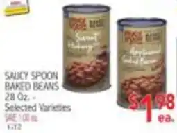 Ingles Markets Saucy Spoon Baked Beans offer
