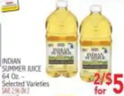 Ingles Markets Indian summer juice offer