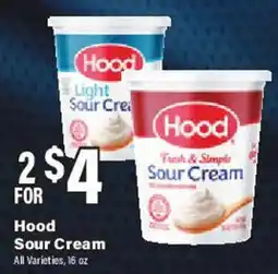 Big Y Hood sour cream offer