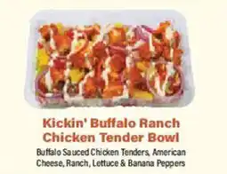 Big Y Kickin' Buffalo Ranch Chicken Tender Bowl offer