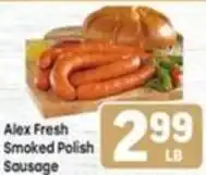 Tony’s Fresh Market Alex Fresh Smoked Polish Sausage offer