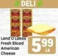 Tony’s Fresh Market Land O Lakes Fresh Sliced American Cheese offer