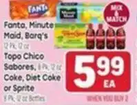 Tony’s Fresh Market Fanta, Minute Maid, Barq's, Topo Chico, Sabores, Diet Coke or Sprite offer