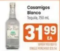 Tony’s Fresh Market Casamigos Blanco Tequila offer