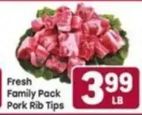 Tony’s Fresh Market Fresh Family Pack Pork Rib Tips offer