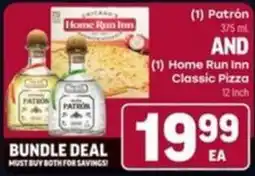 Tony’s Fresh Market Patrón and Home Run Inn Classic Pizza offer