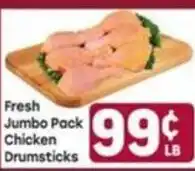 Tony’s Fresh Market Fresh Jumbo Pack Chicken Drumsticks offer