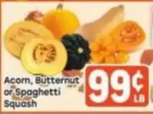 Tony’s Fresh Market Acorn, Butternut or Spaghetti Squash offer