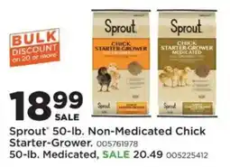 Mills Fleet Farm Sprout 50-lb. Non-Medicated Chick Starter-Grower offer