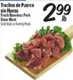 El Super Fresh Boneless Pork Stew Meat offer