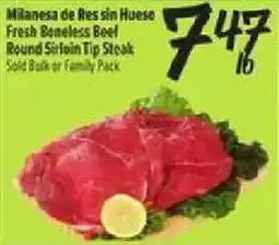 El Super Round Sirloin Tip Steak offer