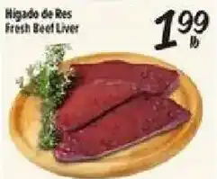 El Super Fresh Beef Liver offer