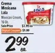 El Super Lala Mexican Cream offer
