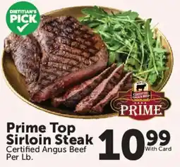 Food City Certified Angus Beef Prime Top Sirloin Steak offer
