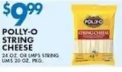 Compare Foods Polly-o string cheese offer