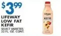 Compare Foods Lifeway low fat kefir offer