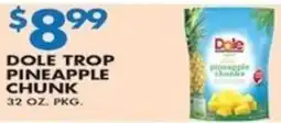 Compare Foods Dole trop pineapple chunk offer