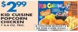 Compare Foods Kid Cuisine Popcorn Chicken offer