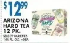Compare Foods Arizona hard tea offer