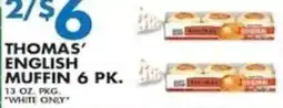 Compare Foods Thomas' english muffin offer