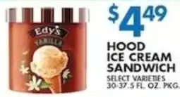Compare Foods Edy's vanilla ice cream sandwich offer