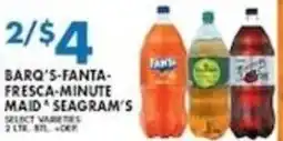 Compare Foods Barq's-fanta-fresca-minute maid seagram's offer
