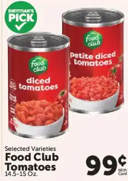 Food City Food Club Tomatoes offer