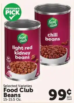 Food City Food Club Beans offer