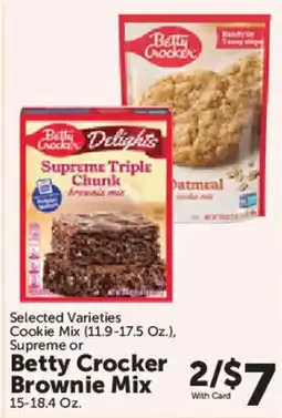 Food City Betty Crocker brownie mix offer