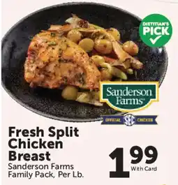 Food City Sanderson Farms Fresh Split Chicken Breast offer