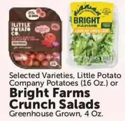 Food City Little Potato Company Potatoes or Bright Farms Crunch Salads offer