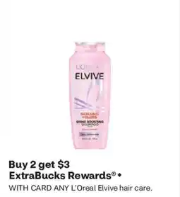 CVS L'Oreal Elvive hair care offer