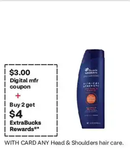 CVS Head & Shoulders Clinical Strength offer