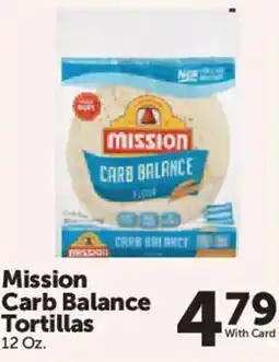 Food City Mission Carb Balance Tortillas offer