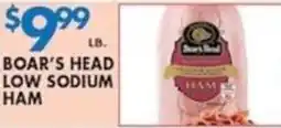 Compare Foods Boar's Head Low Sodium Ham offer
