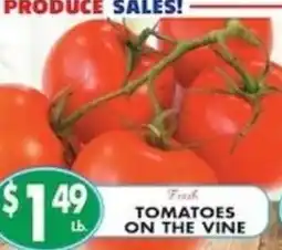 Compare Foods Fresh Tomatoes On The Vine offer