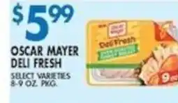 Compare Foods Oscar Mayer deli fresh offer