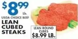 Compare Foods Lean Round Cubes offer